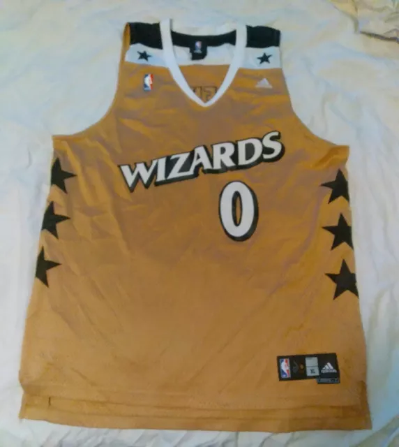 00's Gilbert Arenas Washington Wizards Adidas Authentic NBA Jersey Size 48 XL – Rare VNTG