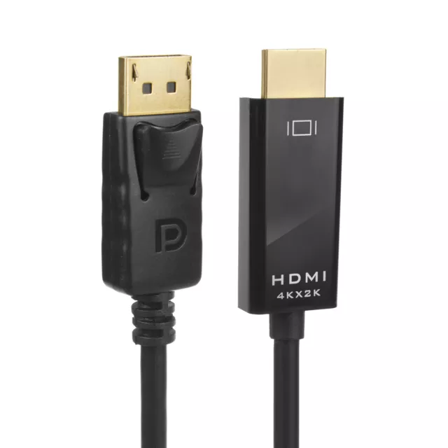 Câble de connexion DisplayPort à HDMI 4K / 30Hz Maclean MCTV-714 1,8 m noir