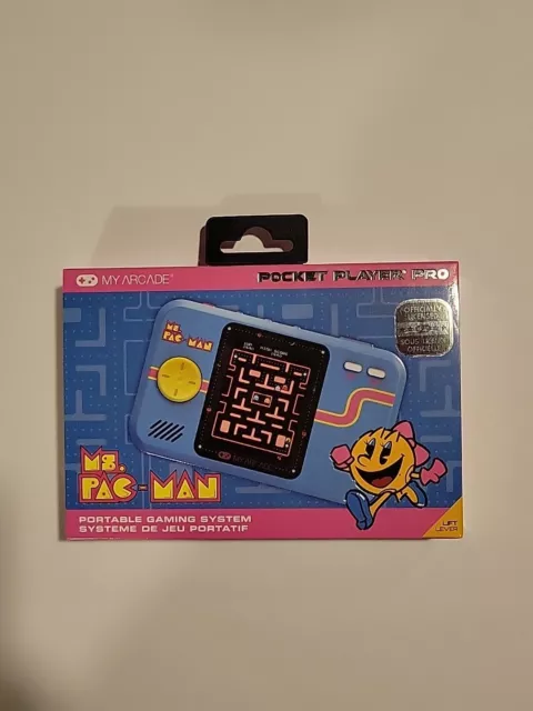 My Arcade DGUNL-7010 MS. PAC-MAN Pocket Player Pro Portátil Juegos