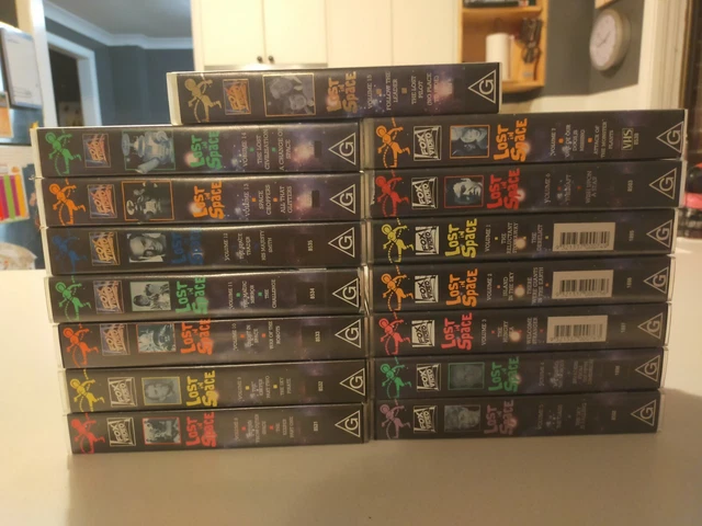 LOST IN SPACE VHS Volumes 1-15 1993 Original 1960's TV Show