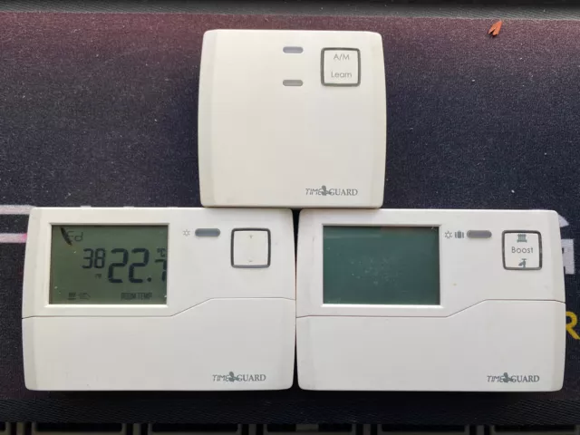 Thermostat De Chambre Programmable Sans Fil Timeguard Trt037 & Trt036 Chauffage 2