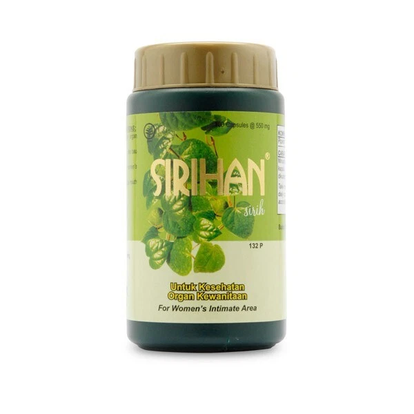 [BOROBUDUR JAMU] Antiséptico natural Betel para reducir el exceso de moco para mujeres 100p