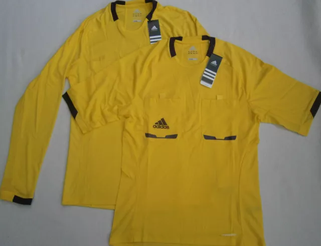 Adidas Schiedsrichter Referee Trikot 2012 gelb UEFA FIFA DFB NEU!!!