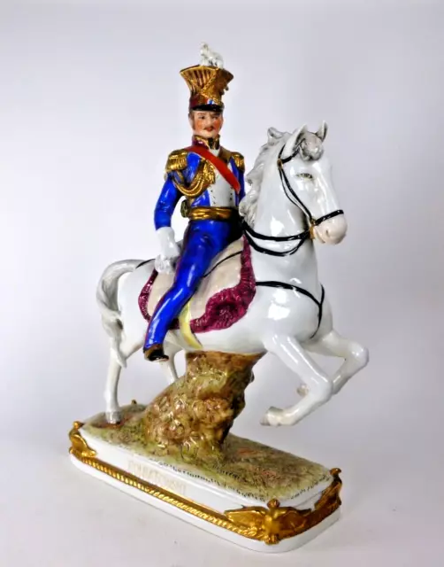 Scheibe Alsbach Napoleonic Military Mounted Figure General Poniatowski