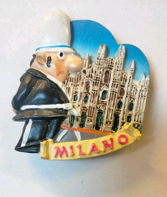 Aimant Frigo Décoratif - Petite Oie Blottie En Résine - Fabrication Italienne 1995 - Neuf