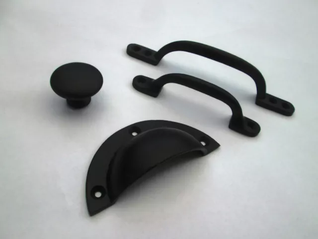 Cast Iron Kitchen Cabinet Door Cupboard Drawer Handles Fittings
