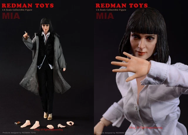 その他 REDMAN TOYS 1/6 Mia Wallace RM040 Amazon.co.jp: REDMAN TOYS 1/6 Mia Wallace RM040 Test Figure