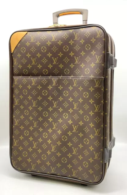 Authentic Louis Vuitton Monogram  Pegas 55  M23294 Carry case  NS020855