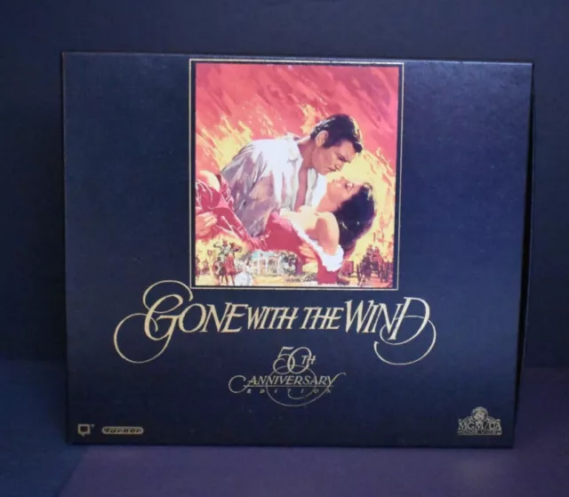 Gone With the Wind  50th Anniversary 2 VHS Box set  MGM/Turner 