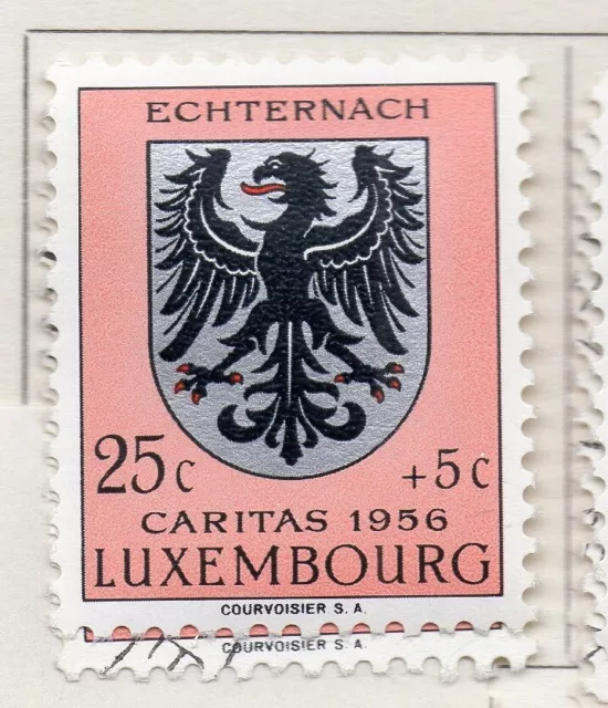 Luxembourg 1956 Early Issue Fine Mint Hinged 25c. NW-97275