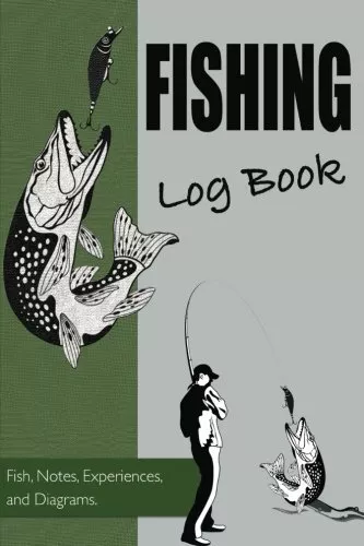 FISHING LOG BOOK, Fish, Notes, Experiences and Diagrams: 100 page