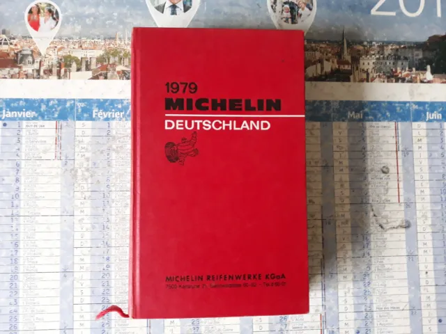 Guide Michelin Rouge Deutschland 1979
