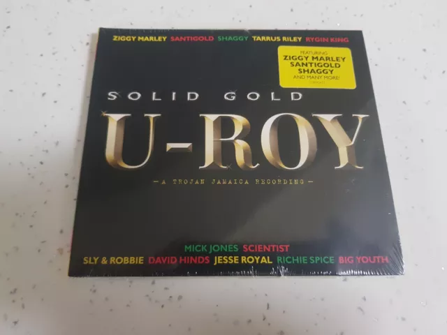 U Roy -  Solid Gold   - CD  -  New & Sealed  Mick Jones Ziggy Marley