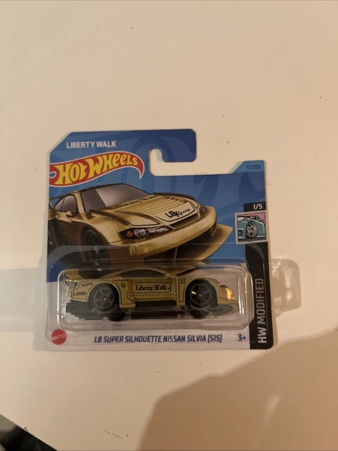 Hot Wheels LB Super Silhouette Nissan Silvia [S15] Schwarz – 17/250, Limitierte Edition 2023