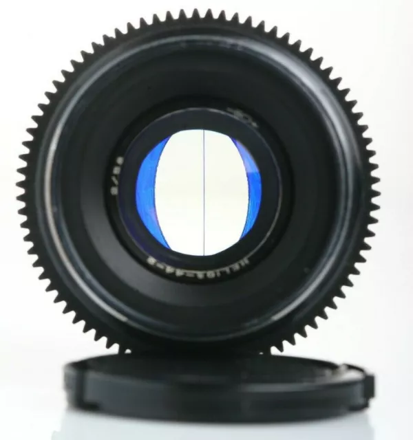 Anamorphic flare & Bokeh Cine Lens 58 mm / F2 Helios 44-2 Mod CANON EF mount