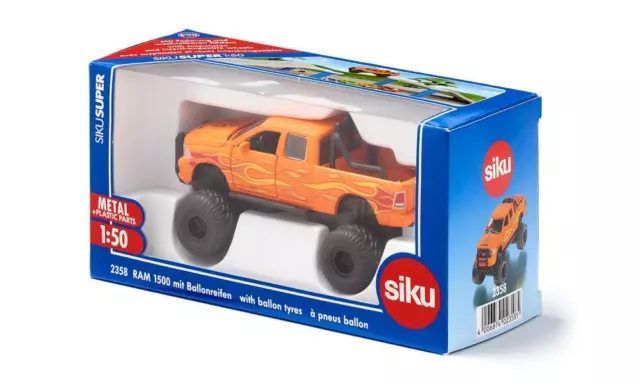 SIKU  2358   RAM 1500 mit Ballonreifen,   1:50, NEU & OVP