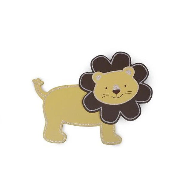 Koala Baby Yellow Wooden Nursery Hanging Lion Wall Decor 13 Inch  5792