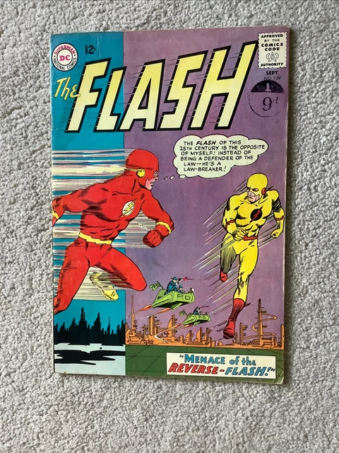 Flash #139 1963 VG Bagged and Boarded