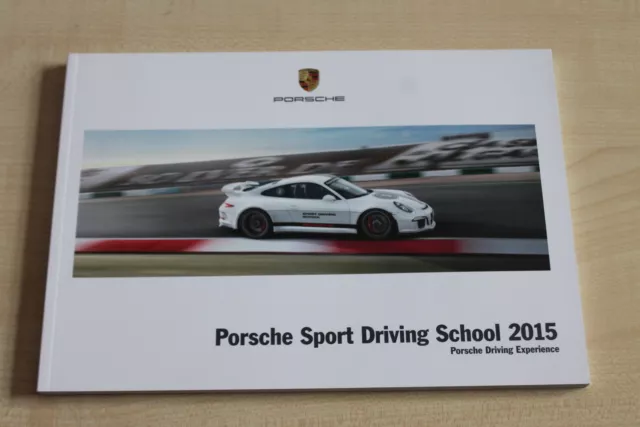 183014) Porsche - Sport Driving School - Prospekt 11/2014