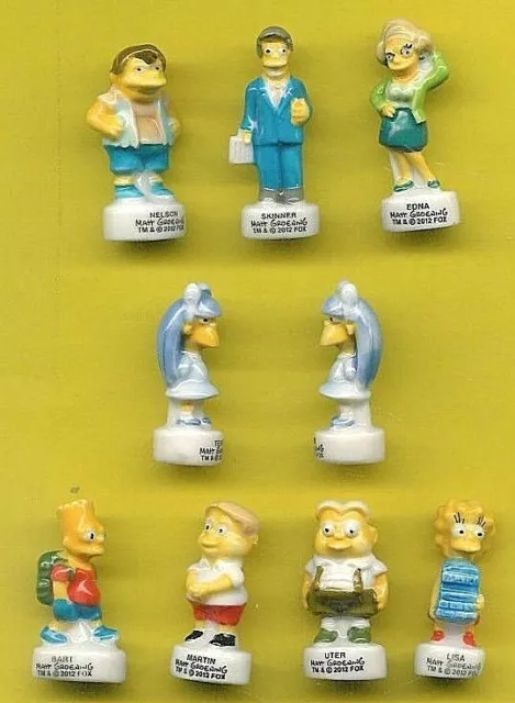 FEVES   LES SIMPSON A L'ECOLE  série complète   .ref.B04