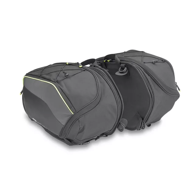 EA127 GIVI Paire De Sacoches Latérales Moelleux Easy Sac 20 30 Lt