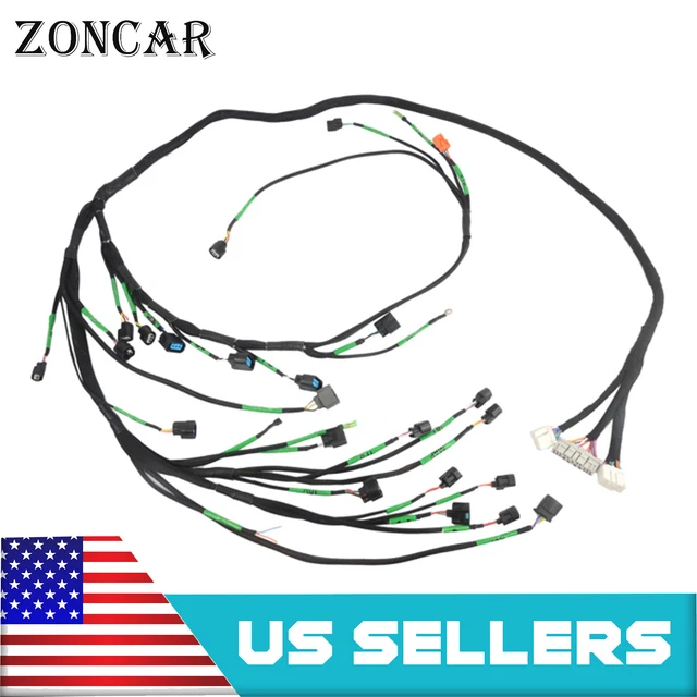 1xK-Series Tucked Engine Harness for Honda Acura K-Swap 02-04 RSX Type S K20 K24