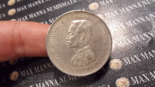 Thailandia  Thailand Siam Baht 1876-1900 Argento Silver