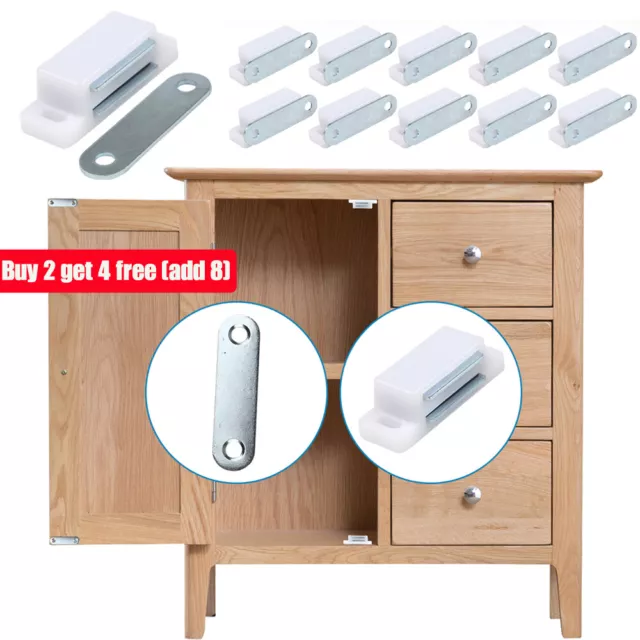 Magnetic Door Catch Latch Heavy Duty For Kitchen Cabinet Cupboard Wardrobe