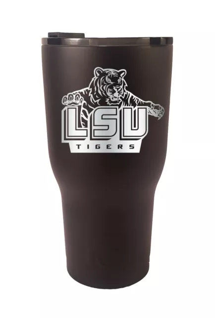 LSU Tigers RTIC Laser Engraved 20 or 30 oz. Stainless Steel Tumbler