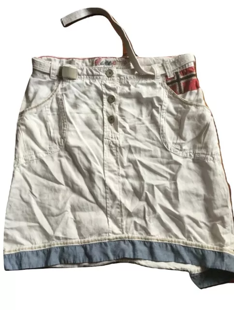 Gonna da donna NAPAPIJRI Minigonna Ragazza misto lino Skirt size 48