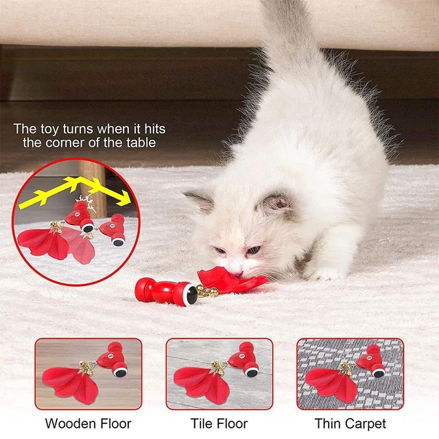 Cat Toy Fully Automatic Intelligent Teasing Cat Small N Goldfish Smart Pet I7Z3