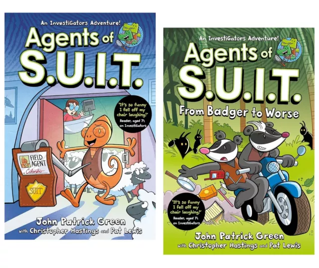 InvestiGators: Agents of S.U.I.T. 2 Illustrated Comic Books-Ages 7-9 - Paperback