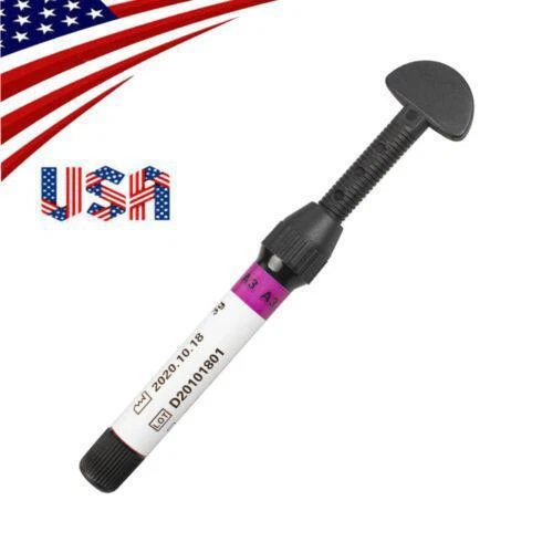 A3 Dental Resin Hybrid Composite Syringe - Light Cure Shade - Supplies Care