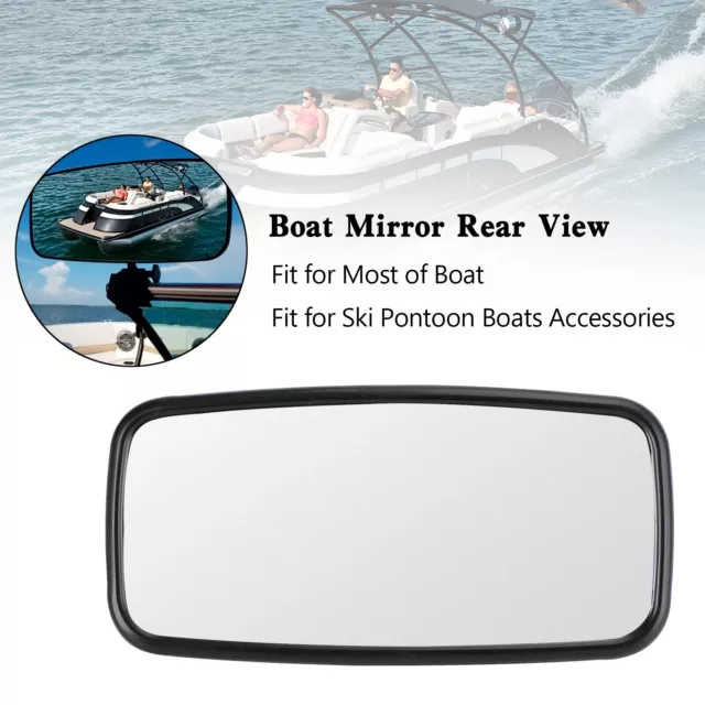 Marine Boat Rear View Mirror Mount Bracket For Ski Pontoon Boats Accessories MU