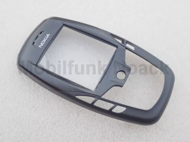 Original Nokia 6600 A - Cover | Frontcover | Oberschale Schwarz Black NEU