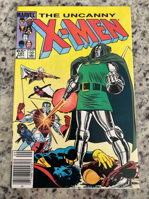 Uncanny X-Men #197 Vol. 1 (Marvel, 1985) Key Doctor Doom Appearance, VF