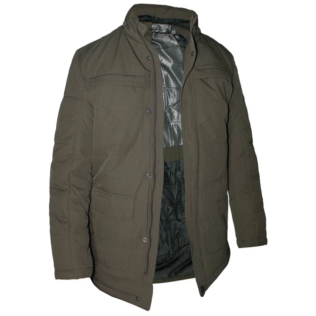 Giubbotto Uomo Invernale Parka Imbottito Giacca Cappotto Piumino Casual 8566 2