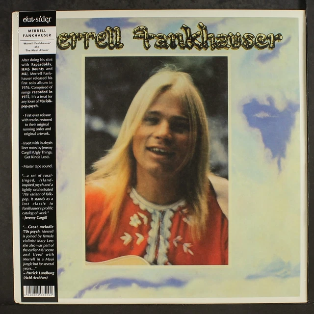 MERRELL FANKHAUSER THE Maui Album 1988 Vinyl Psychedelic