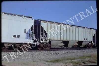 Original train slide NAHX covered hopper 64292, 1986