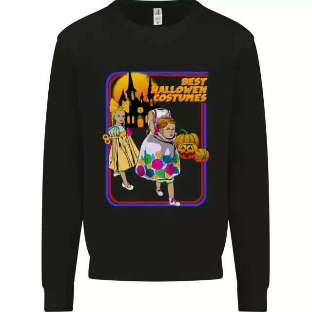 Best Halloween Costumes Horror Pumpkin Kids Sweatshirt Jumper
