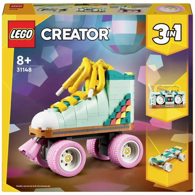 LEGO 6088585 PATIN A ROULETTES / ROLLER SKATE - NOIR