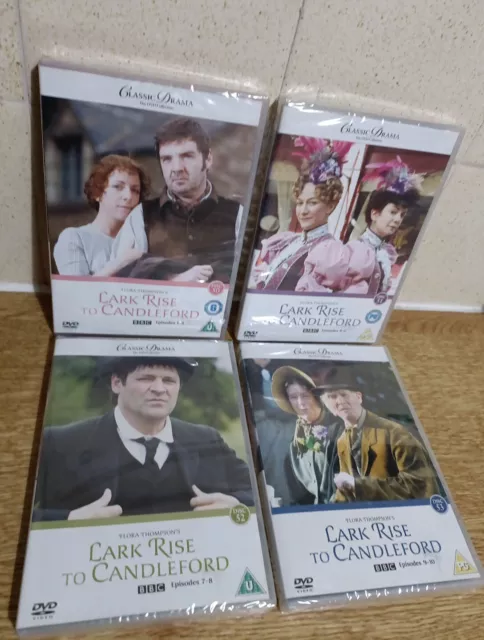 Lark Rise To Candleford By Flora Thompson BBC classic Drama Set DVD NEW SEALED