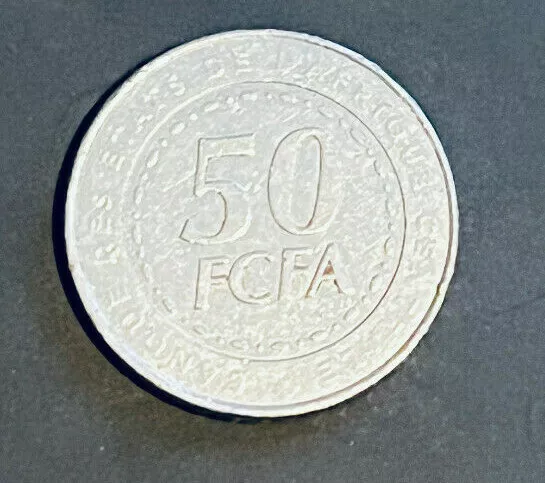 2006 Central African 50 Francs Coin - SCARCE - FREE P&P