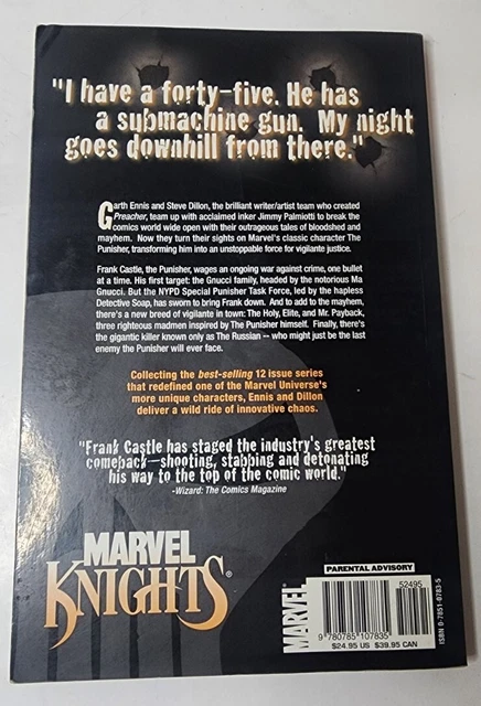 THE PUNISHER Max Vol 2 HC Hard Cover Book GARTH ENNIS MCU Lot of 5 books mags! 11