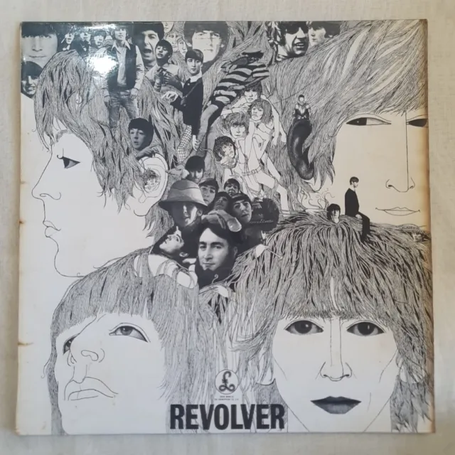 The Beatles Revolver -Vinyl -PCS 7009 -YEX 605 1 -YEX 606 1 - Rare - Orig Inner