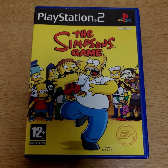 simpsons playstation 2