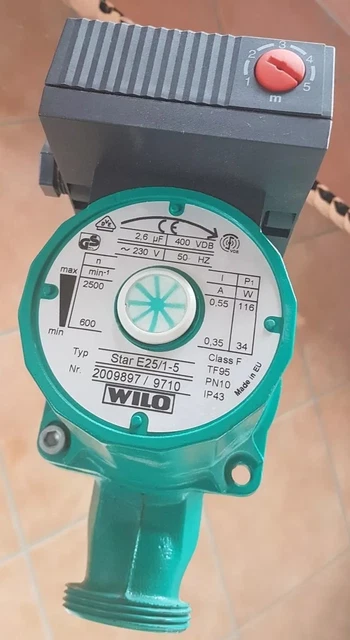 WILO PUMPE E25 (30) 1-5 Topzustand incl. Anleitung Datenblatt EUR 31,50 -  PicClick DE