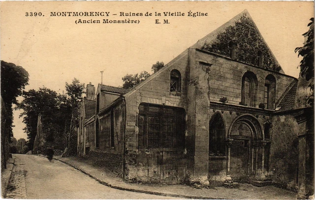 CPA Montmorency Ruines de la Vieille Eglise (1317286)