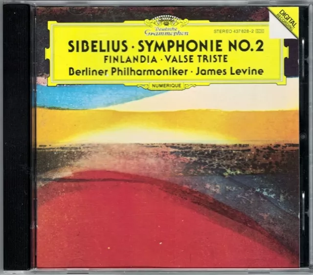 James LEVINE: SIBELIUS Symphony 2 Finlandia Valse Triste Berliner Philharmoniker
