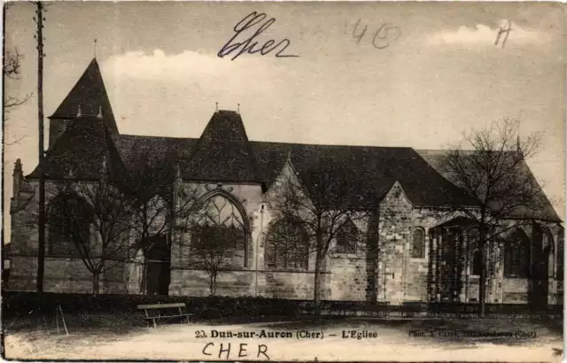 CPA AK DUN-sur-AURON Église (613550)